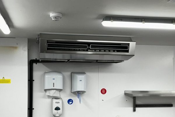 stainless AC unit end